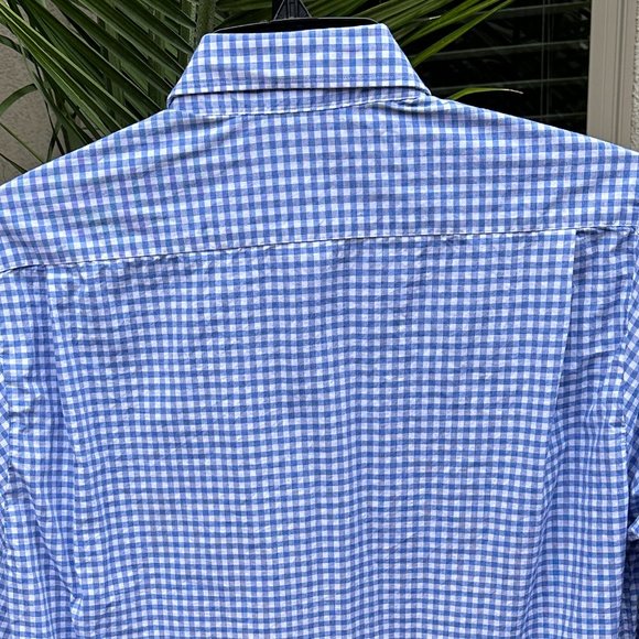 TOMMY HILFIGER Men's Regular Fit Stretch Shirt - Large - Picture 6 of 9